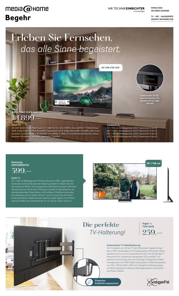 media@home HIGHLIGHTS KW 44/2026