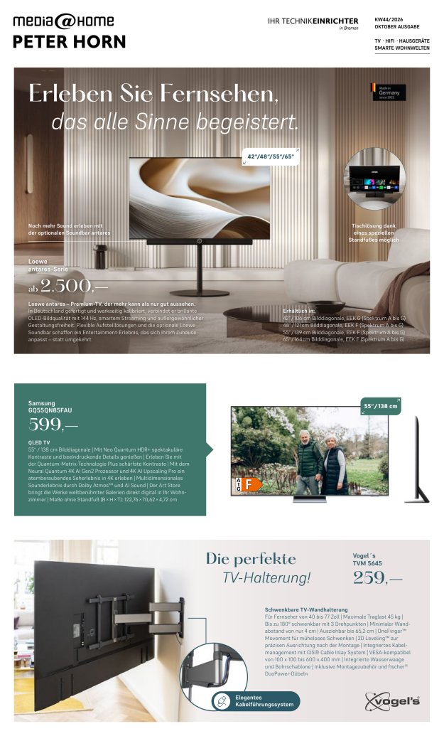 media@home HIGHLIGHTS KW 44/2026