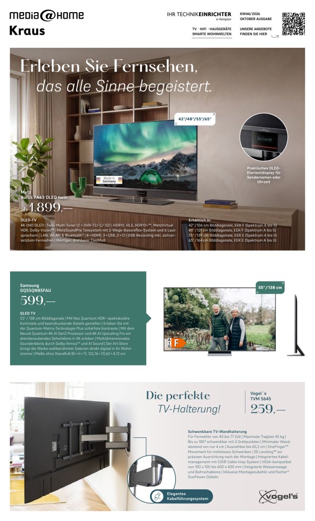 media@home HIGHLIGHTS KW 44/2026